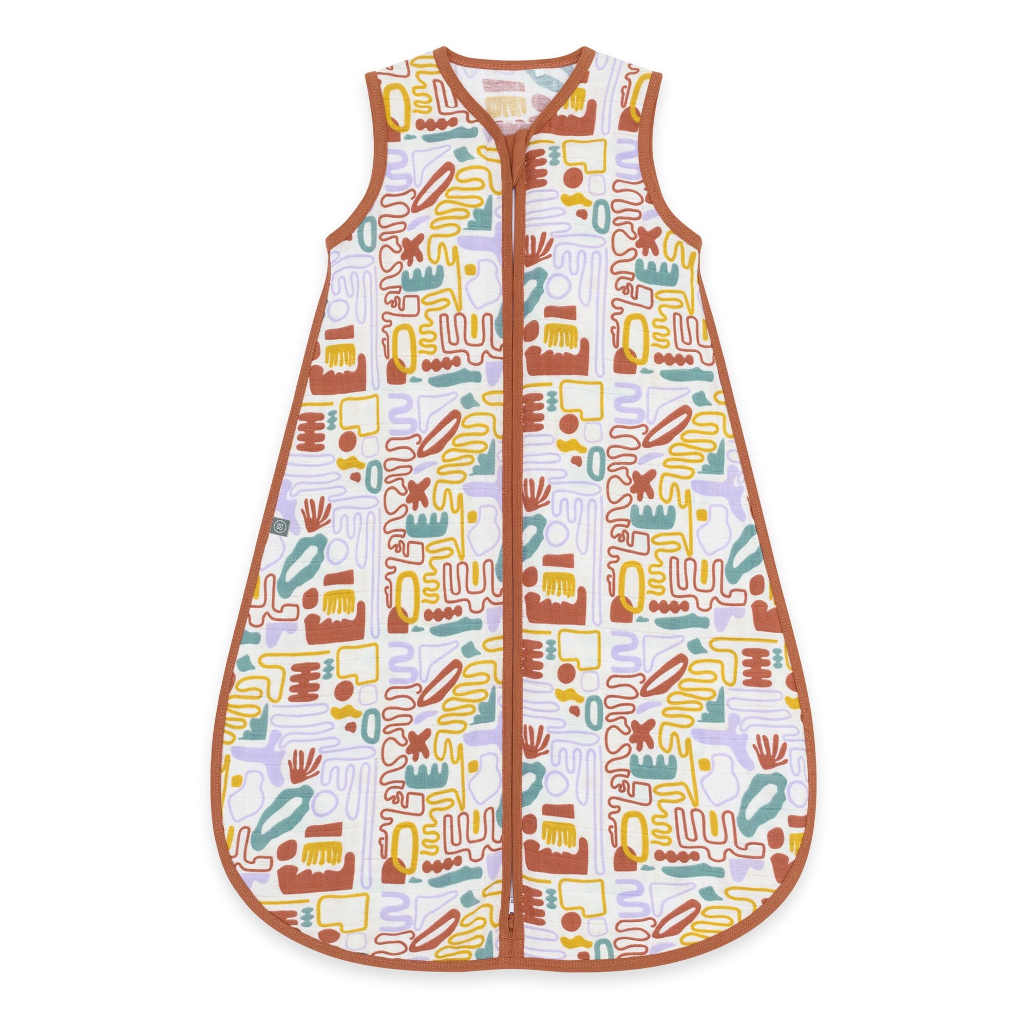 Musselin Schlafsack 0.5 TOG | Bunte Formen