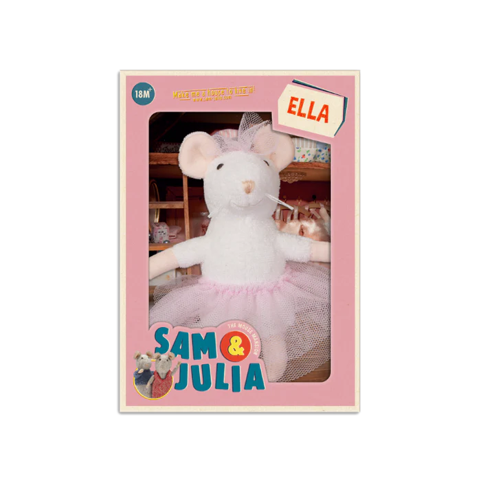 Kuscheltier Maus "Ella"