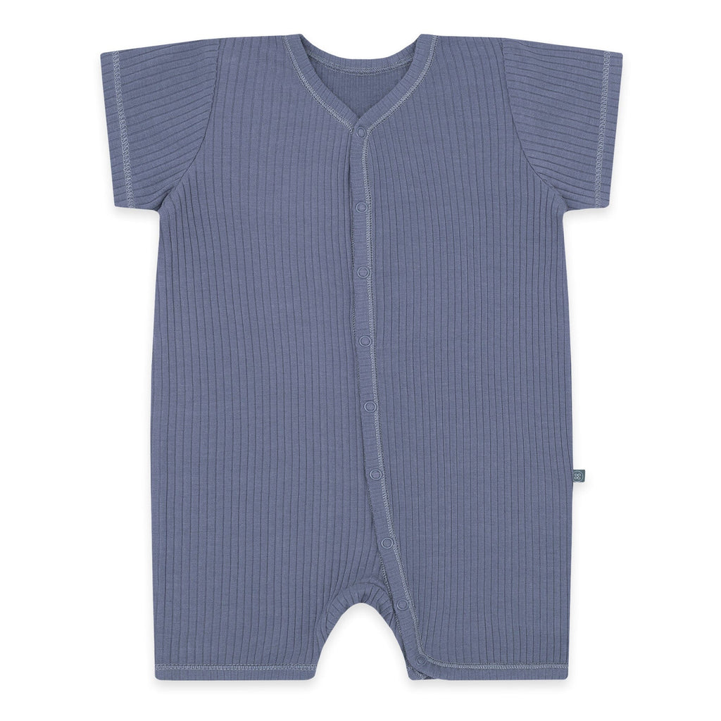 Schlafanzug kurz 1-teilig | Essential Blau