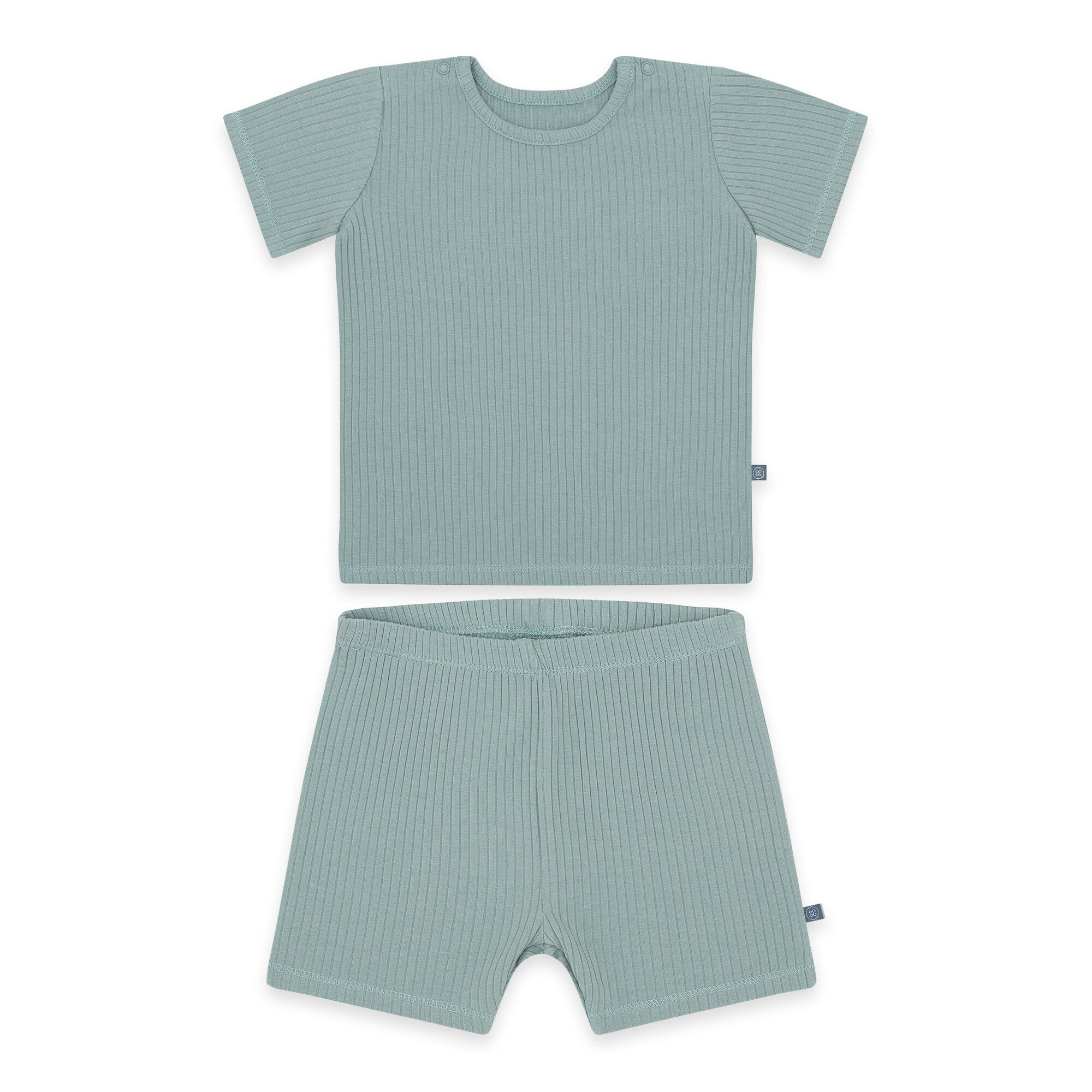 Schlafanzug kurz 2-teilig | Essential Mint