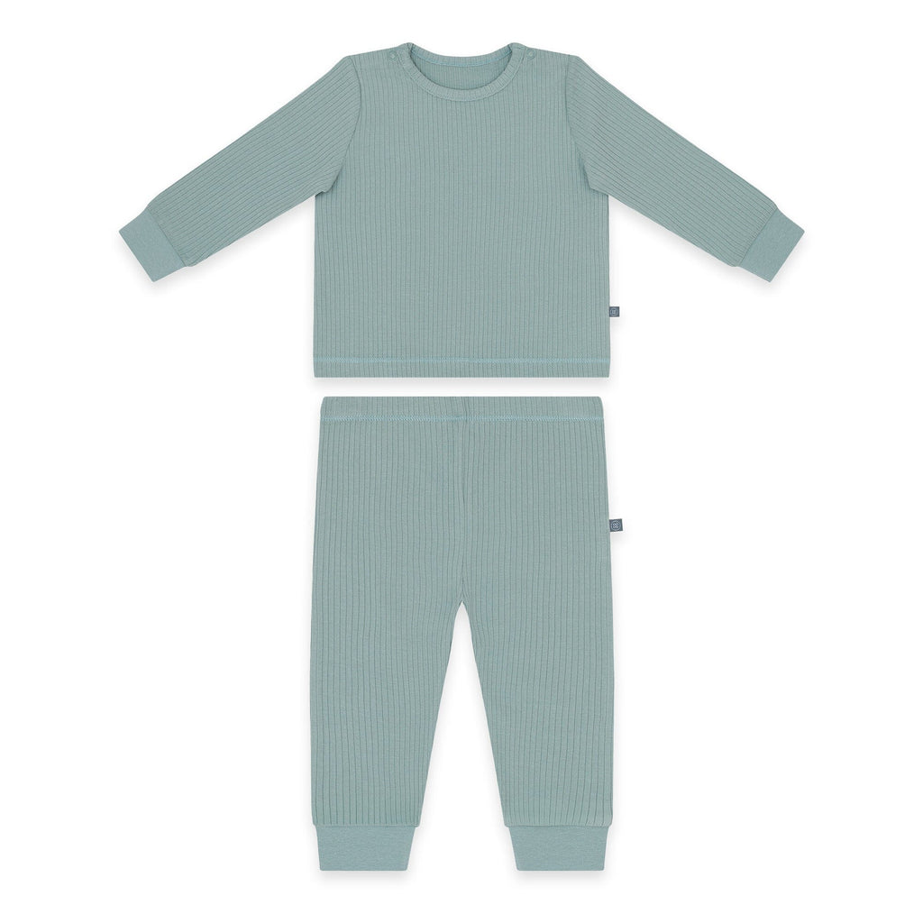 Schlafanzug lang 2-teilig | Essential Mint