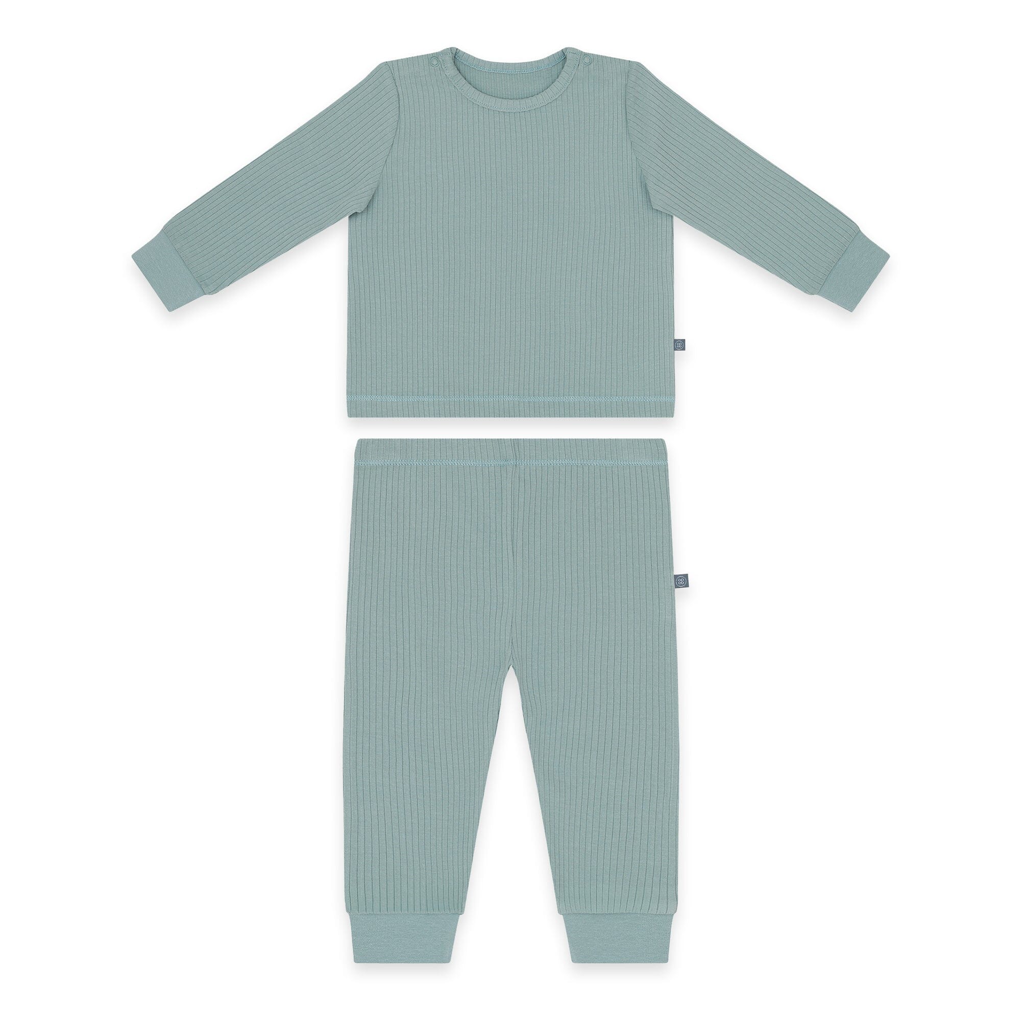 Schlafanzug lang 2-teilig | Essential Mint