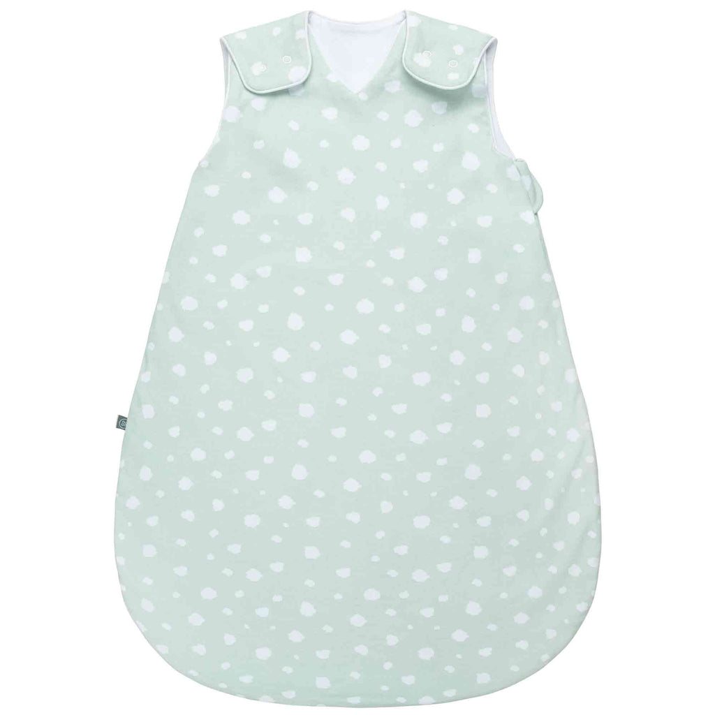 Erstlings- Schlafsack 1.0 TOG | Punkte Mint