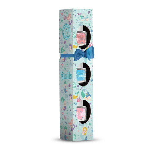 3er Geschenkset Kinder Nagellack Mini Meerjungfrau