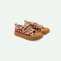Canvas Turnschuh Grape Gingham