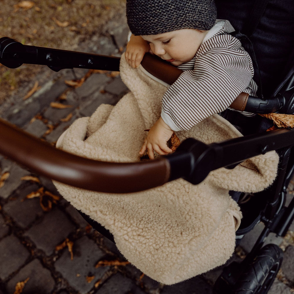 Babydecke aus Merinowolle | Essential Beige