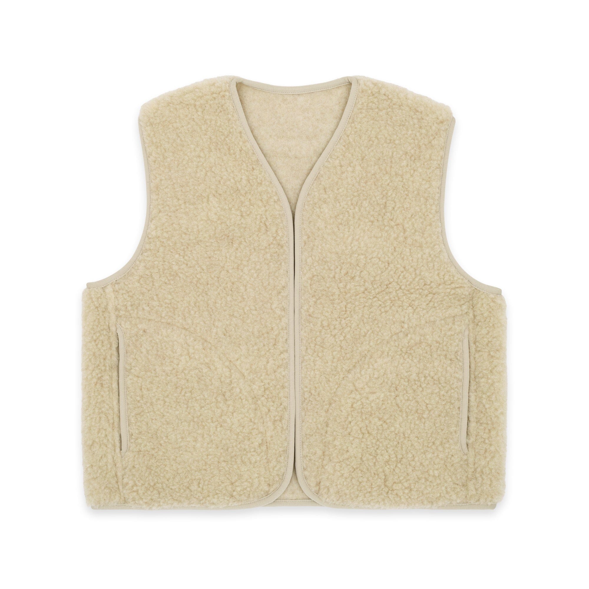 Merino Weste Erwachsene | Essential Beige
