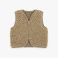 Merinowolle Weste für Babys | Essential Taupe