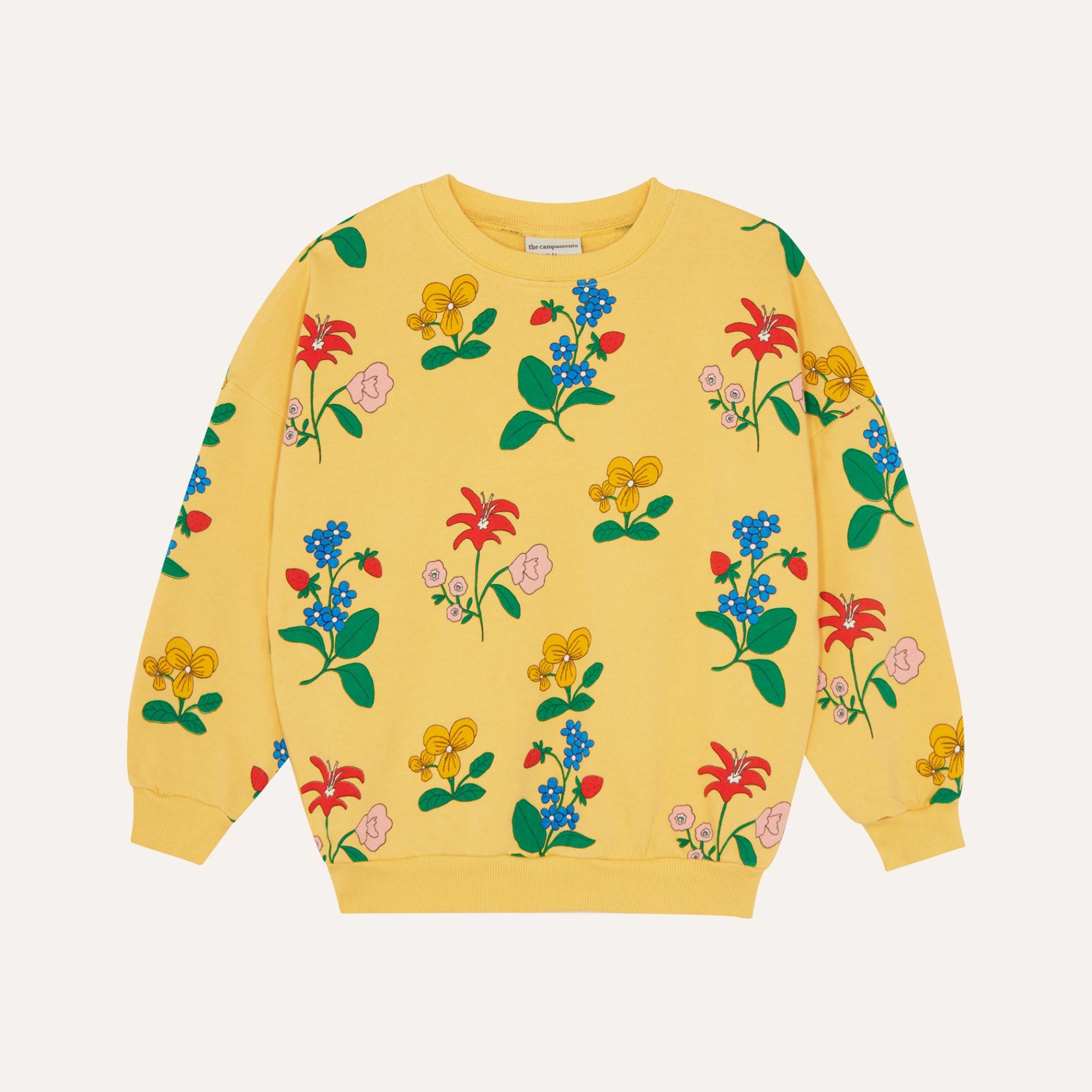 Flowers All Over Sweatshirt