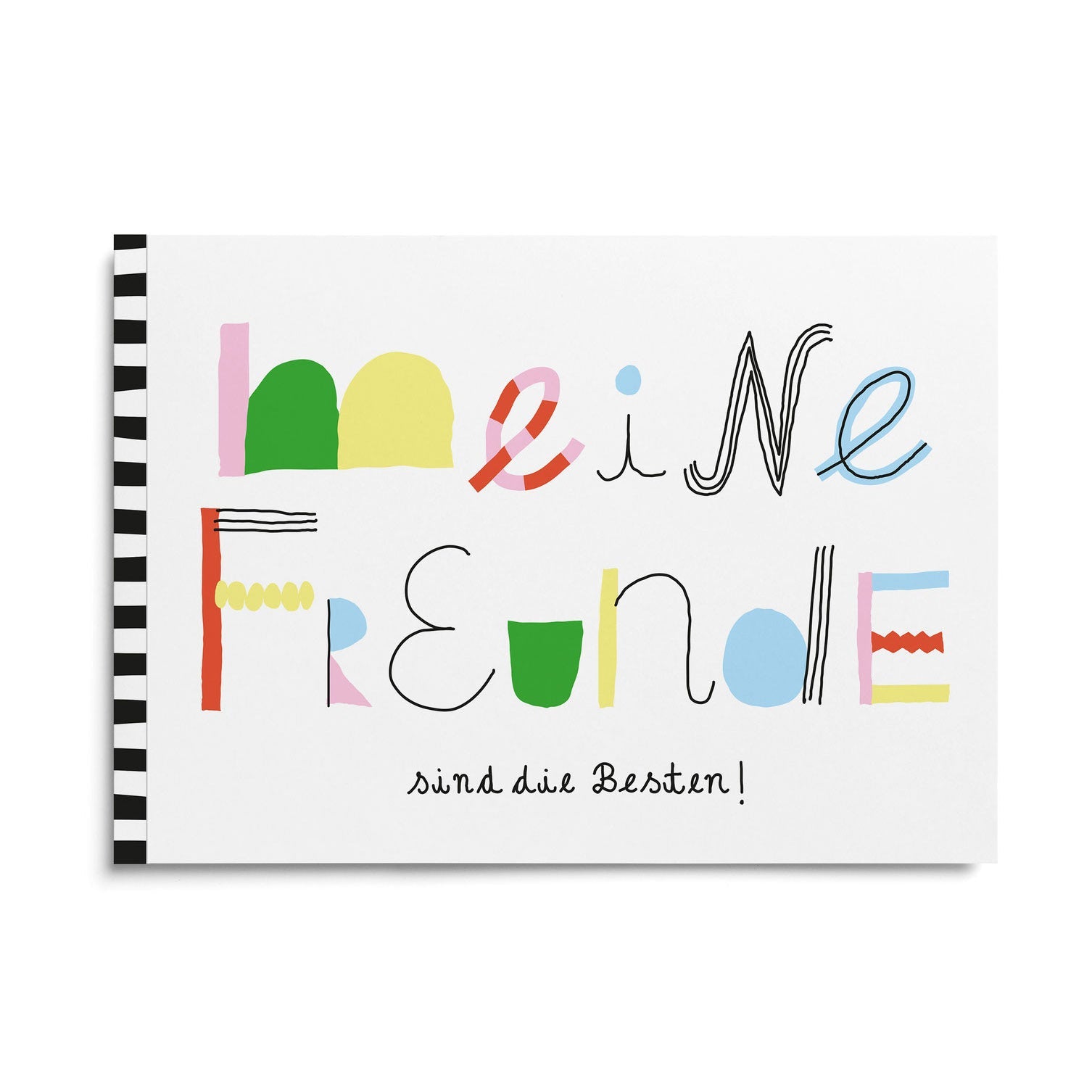 Freundebuch "Meine Freunde sind die Besten"