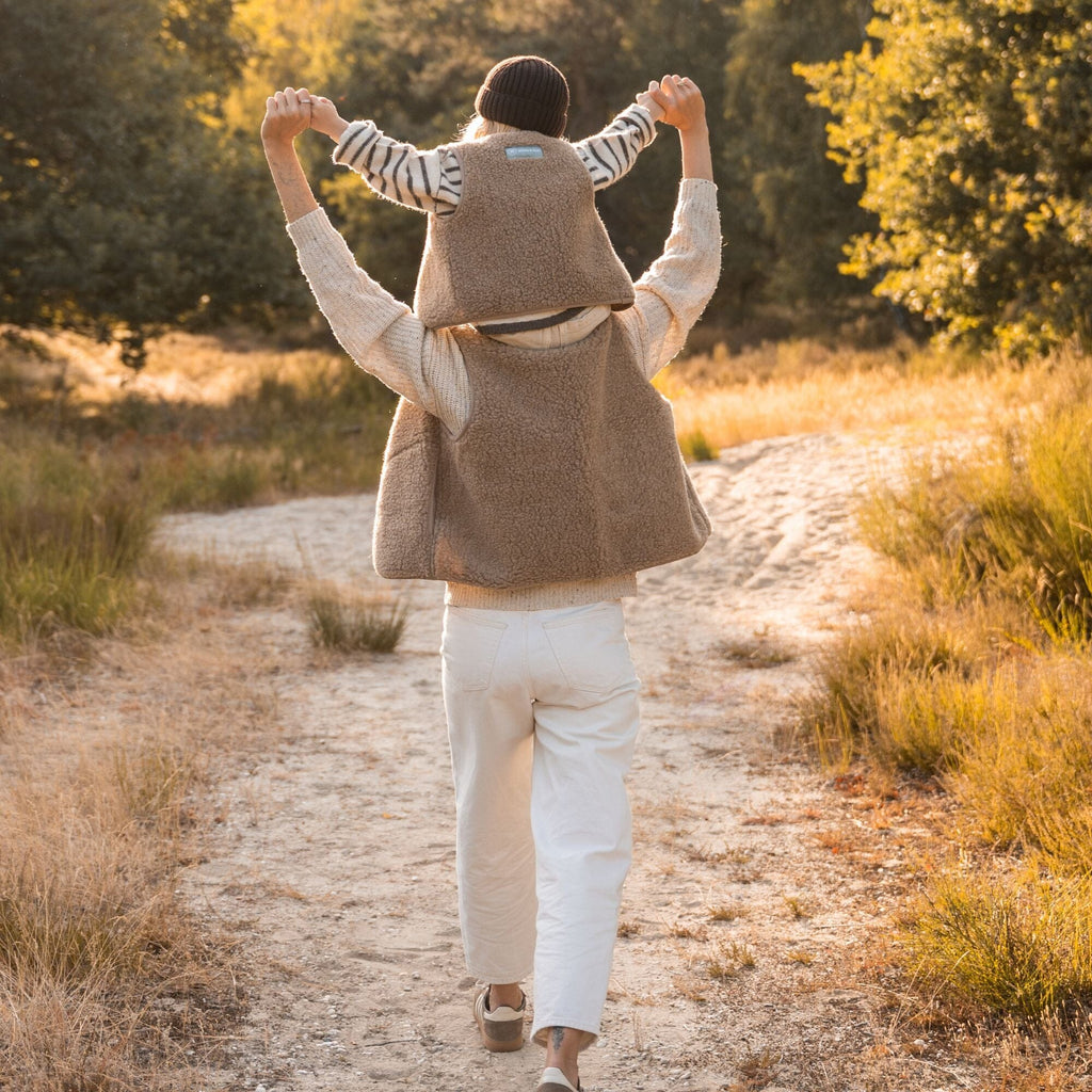 Merino Weste Erwachsene | Essential Taupe