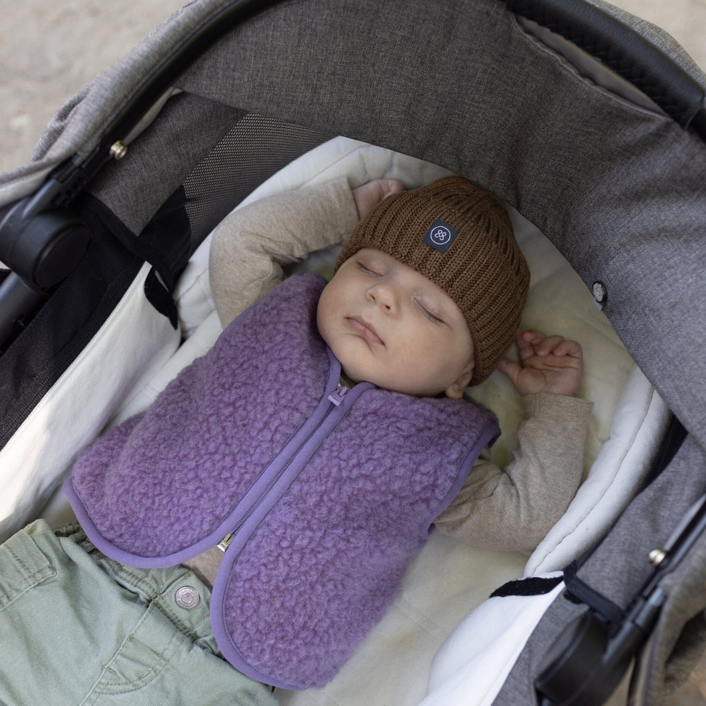 Babymütze aus Merinowolle | Essential Taupe