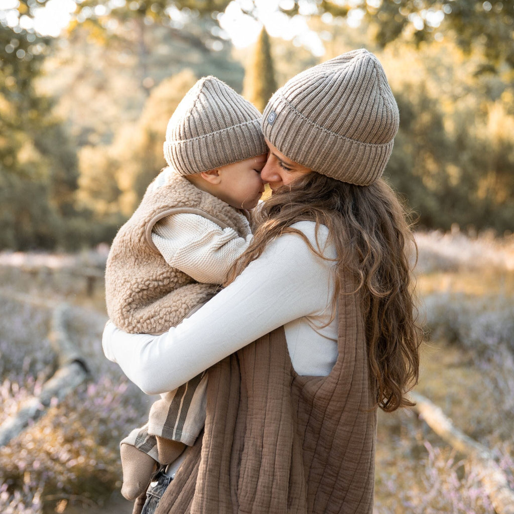 Babymütze aus Merinowolle | Essential Beige