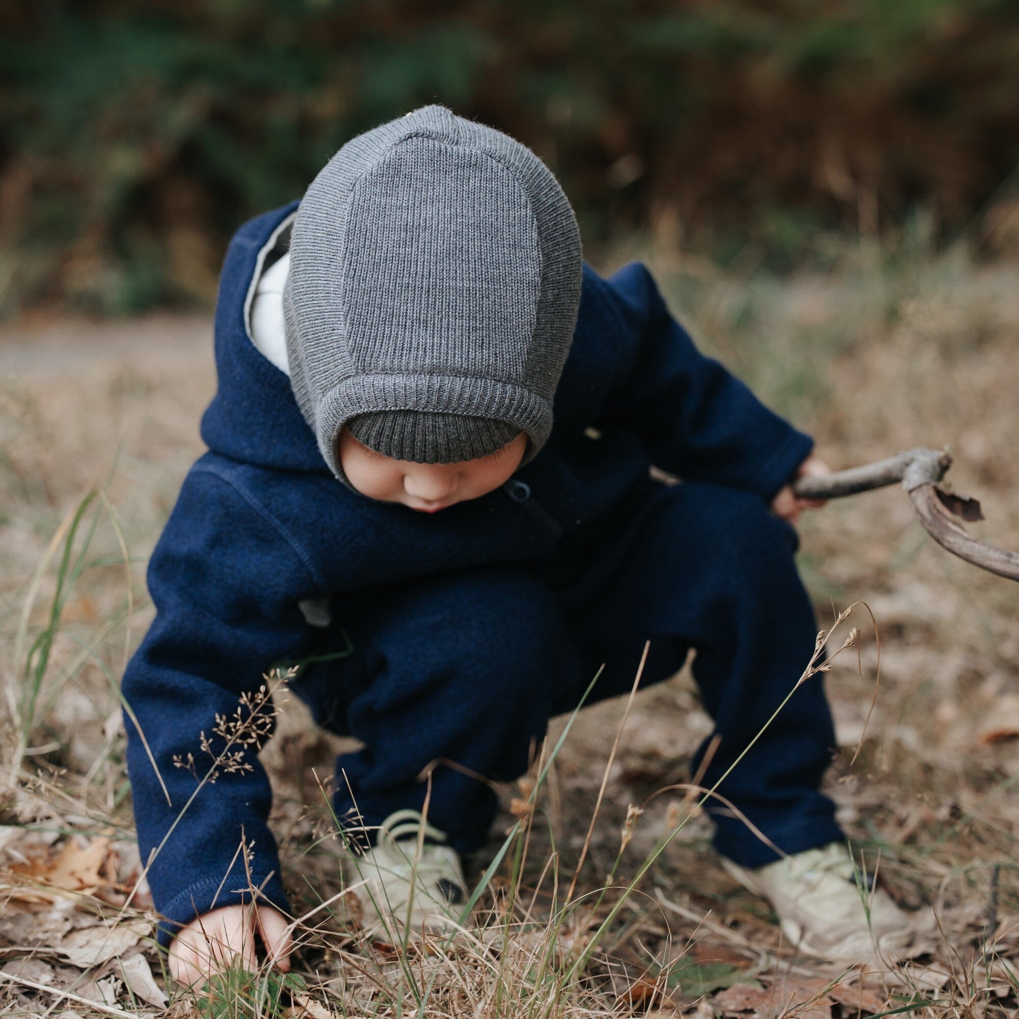 Schlupfmütze aus Merinowolle | Essential Beige