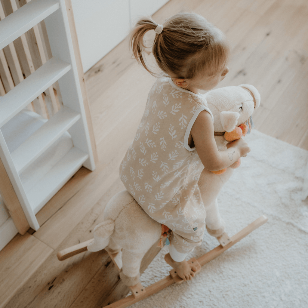 Schlafsack mit Füßen 1.0 TOG | Floral Sand