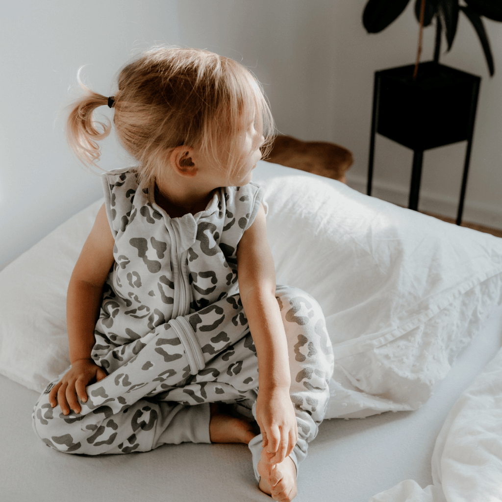 Schlafsack mit Füßen 2.5 TOG | Leo Grau