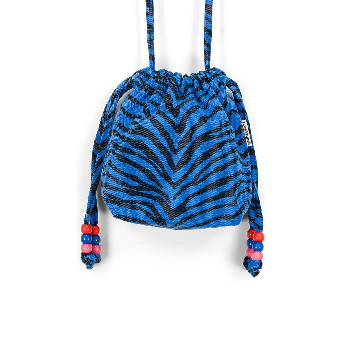 Mini Billie Umhängetasche "Zebre Greek Blue"