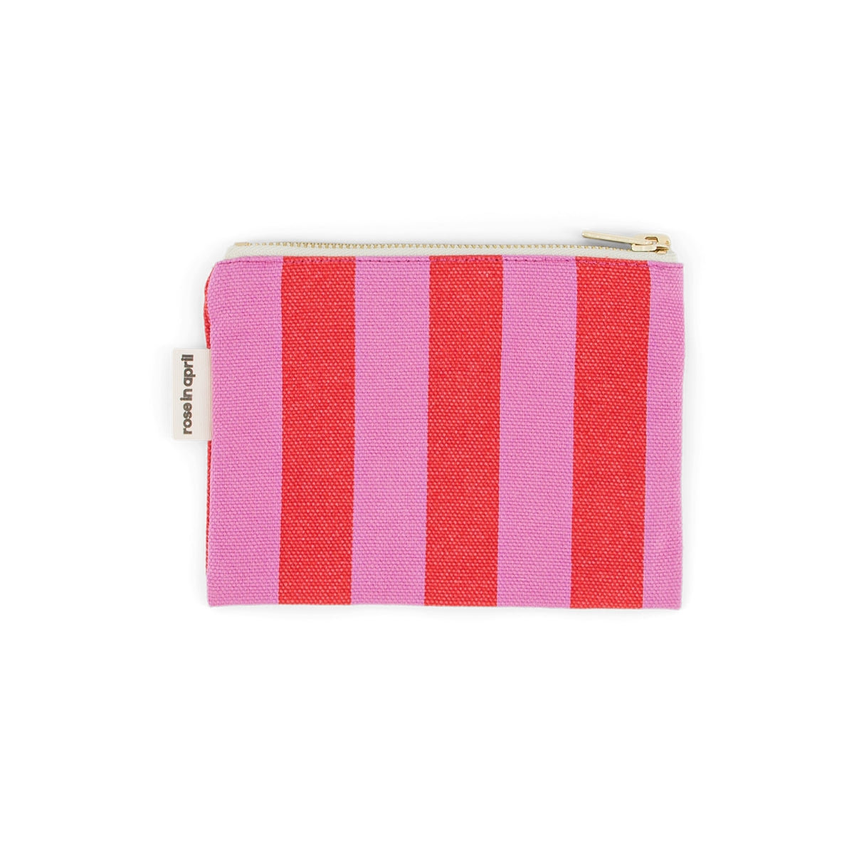 Mini Pouch Marie "Stripes Orchid / Tomato"