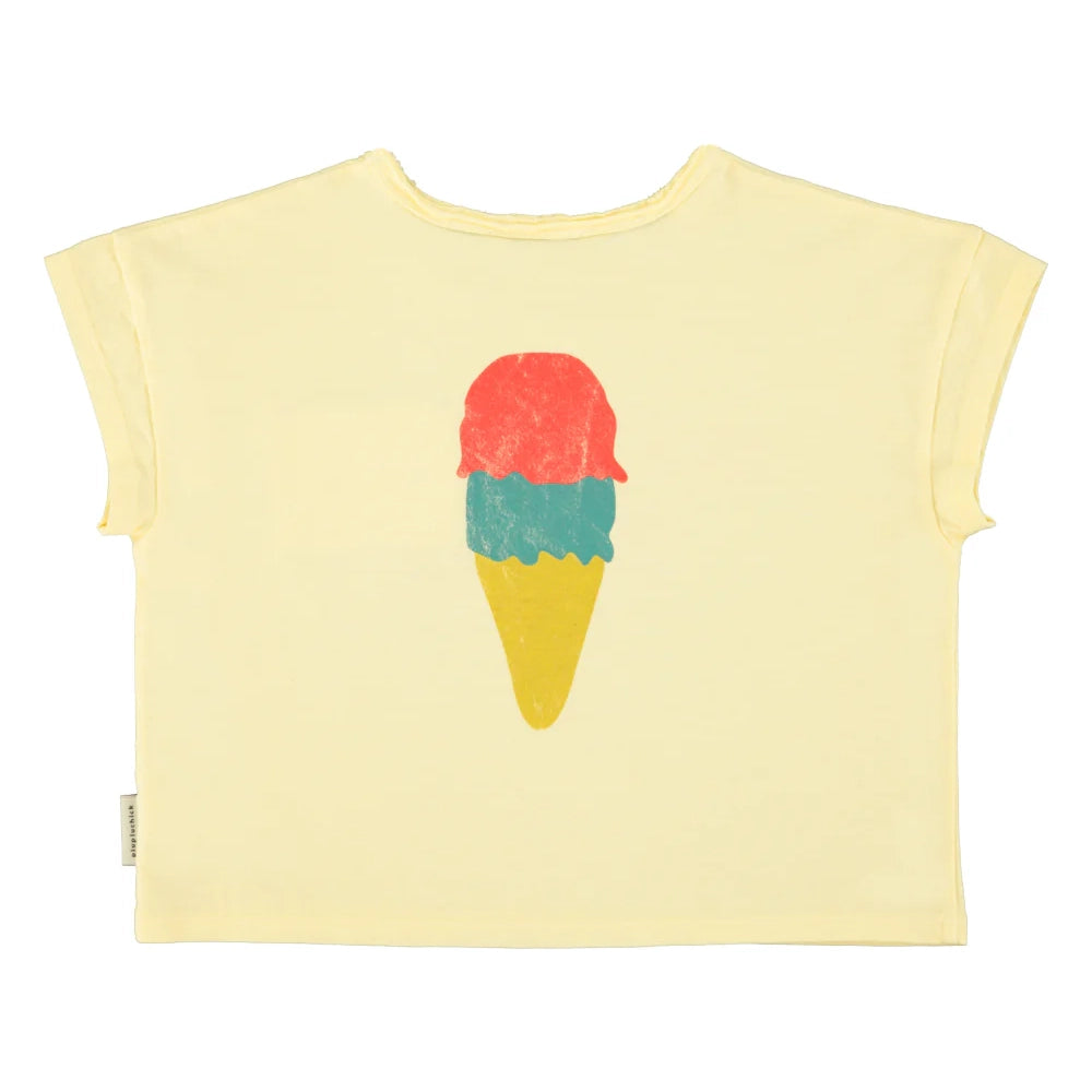 T-Shirt Light yellow Beach Bar